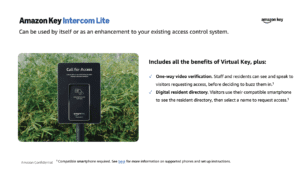 Amazon Intercom Lite Installed by BIITS
