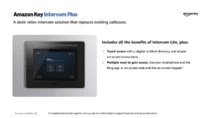 Amazon Intercom Plus Installed by BIITS