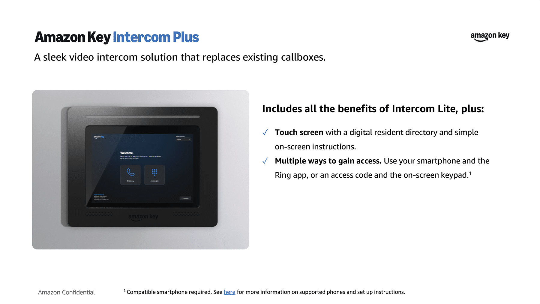 Amazon Intercom Plus Installed by BIITS