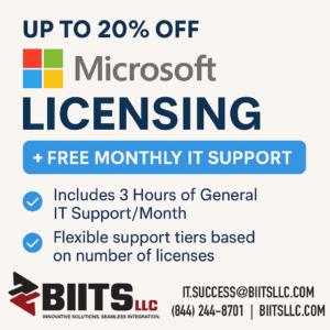 Microsoft Savings with BIITS