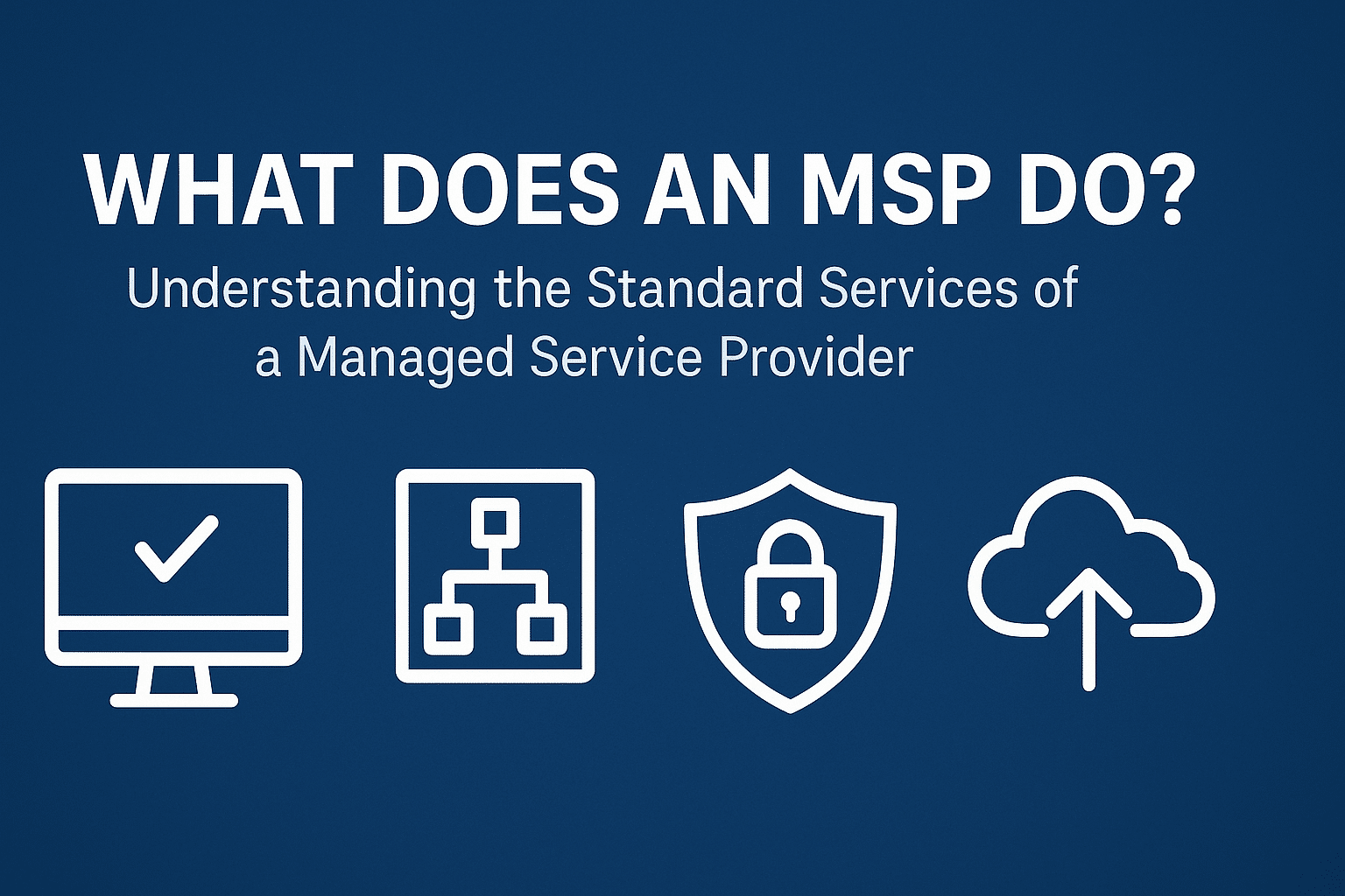 What does an MSP Do Graphic